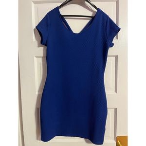 Short blue h&m dress